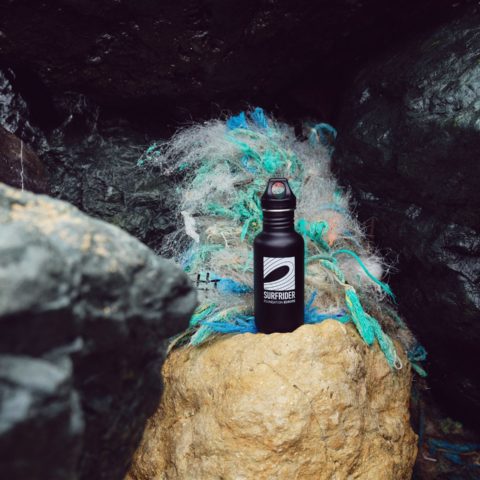 Inox Bottle 53 cl – Klean Kanteen X Surfrider – black