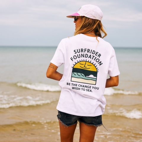 T-SHIRT UNISEXE SURFRIDER X KEEP EARTH AROUND