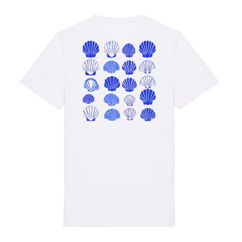 Unisex white T-shirt – shells