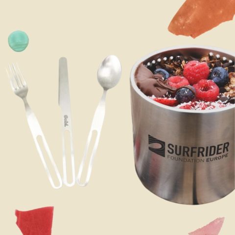 Lot couverts nomades et lunch canister box - 47 cl