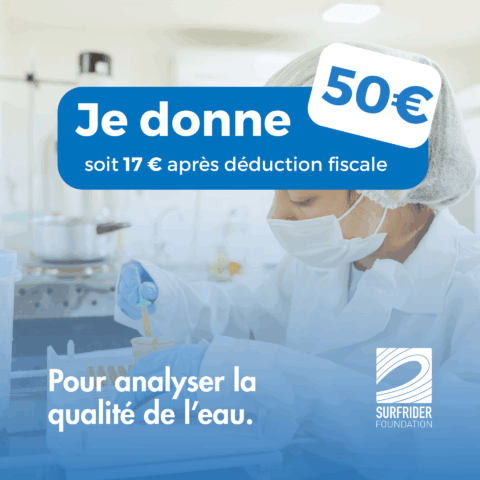 Don de 50 € - Pour analyser la qualité de l’eau
