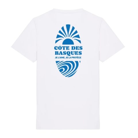 Unisex T-shirt – Côte des basques 