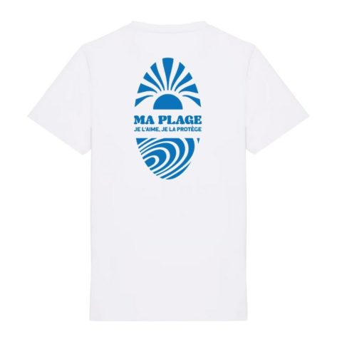 T-shirt unisexe - Ma plage je l'aime, je la protège
